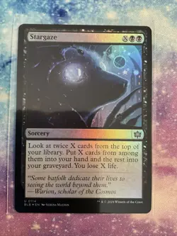 1x MTG - FOIL Stargaze (0114) - Bloomburrow - BLB - NM - Image 1