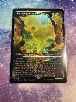 Enduring Innocence (Japan Showcase) Foil - 386​ - MTG Duskmourn - NM/MINT - Image 1
