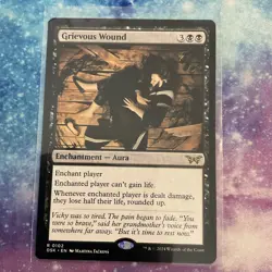 Grievous Wound (REGULAR) x1 - MTG Duskmourn: House of Horror DSK #102 - Image 1