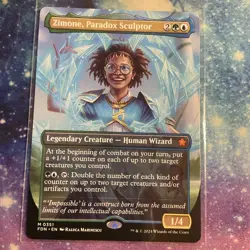 Zimone, Paradox Sculptor (REGULAR) x1 - MTG Foundations FDN #351 - Image 1