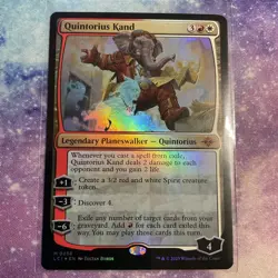 Quintorius Kand (FOIL) x1 - MTG The Lost Caverns of Ixalan LCI #238 - Image 1