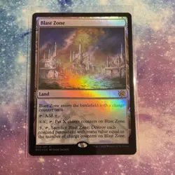 Blast Zone (FOIL) x1 - MTG Modern Horizons 3 Commander M3C #322 - Image 1