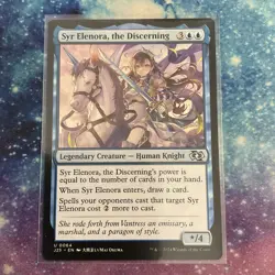 Syr Elenora, the Discerning (Anime) x1 - MTG Foundations Jumpstart J25 #64 - Image 1