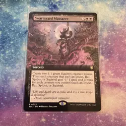 Swarmyard Massacre (REGULAR) x1 - MTG Bloomburrow Commander BLC #55 - Image 1