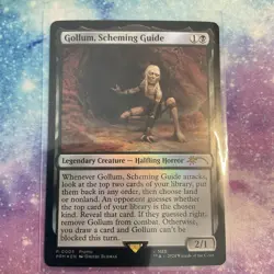 Gollum, Scheming Guide (FOIL) x1 - MTG Tales of Middle-earth Deluxe Commander - Image 1