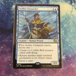 Aether Channeler (REGULAR) x1 - MTG Foundations Jumpstart J25 #283 - Image 1