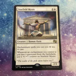 Starfield Mystic (REGULAR) x1 - MTG Foundations Jumpstart J25 #260 - Image 1