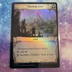 Treasure Map Treasure Cove (FOIL) x1 - MTG The Lost Caverns of Ixalan LCI - Image 2