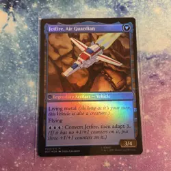 Jetfire, Ingenious Scientist Jetfire, Air Guardian (FOIL) x1 - MTG - Image 2
