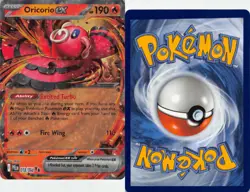 Oricorio ex 018/094 Double Rare Phantasmal Flames Pokemon NM - Image 3