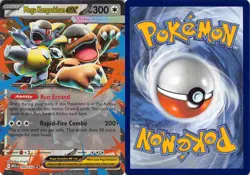 Mega Kangaskhan ex 104/132 Double Rare Mega Evolution Pokemon Reverse Holo NM - Image 3