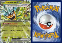 Teal Mask Ogerpon ex 025/167 Double Rare Twilight Masquerade Pokemon NM - Image 3