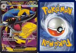 Mega Sharpedo ex 113/094 Ultra Rare Phantasmal Flames Pokemon NM - Image 3
