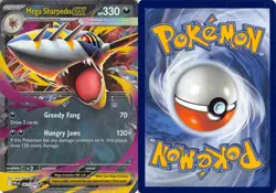Mega Sharpedo ex 061/094 Double Rare Phantasmal Flames Pokemon NM - Image 3