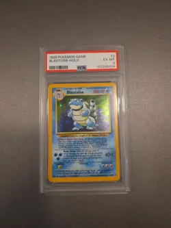 1999 pokemon blastoise holo psa 6 base - Image 1