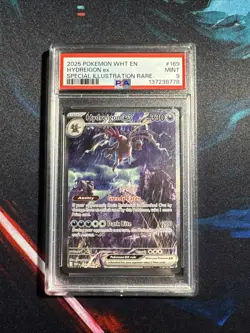 2025 POKEMON WHT WHITE EN ENGLISH HYDREIGON EX SPECIAL ILLUSTRATION RARE SIR - Image 1