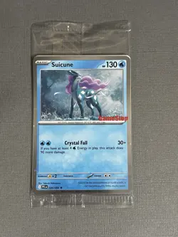 Pokemon TCG Phantasmal Flames Suicune GameStop Stamped Promo Card 026/094 SEALED - Image 1