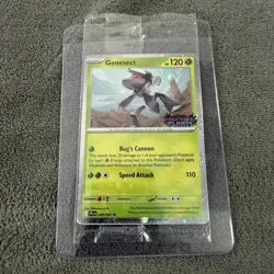 Pokemon Genesect 008/094 Best Buy Phantasmal Flames Stamped Promo Card Brand New - Image 1