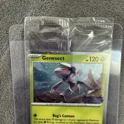 Pokemon Genesect 008/094 Best Buy Phantasmal Flames Stamped Promo Card Brand New - Image 2
