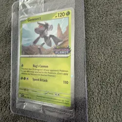 Pokemon Genesect 008/094 Best Buy Phantasmal Flames Stamped Promo Card Brand New - Image 3