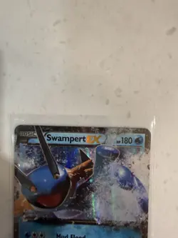 Pokemon 2015 Black Star Promo Swampert EX XY55 - Image 2