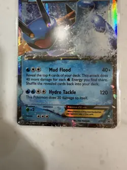Pokemon 2015 Black Star Promo Swampert EX XY55 - Image 3
