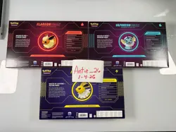 PokemonEeveelution Vmax Premium Collection Box Set Vaporeon Jolteon Flareon! 3 - Image 2
