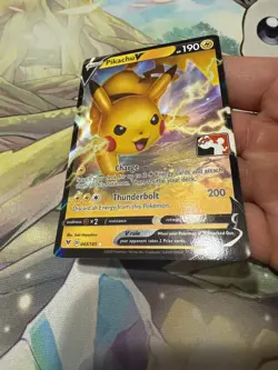 2022 POKEMON PLAY! POKEMON PRIZE PACK: SER 1 #043 PIKACHU V - Image 3