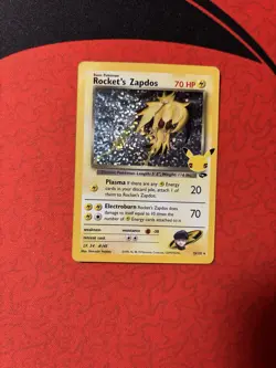 Pokemon TCG Rockets Zapdos Holo Classic Collection 15/132 Celebrations - Image 1