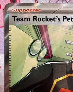 Pokemon TCG Team Rocket's Petrel 226/182 Sv10: Destined Rivals Holo NM - Image 2