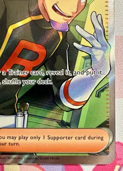 Pokemon TCG Team Rocket's Petrel 226/182 Sv10: Destined Rivals Holo NM - Image 5