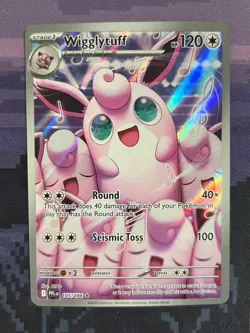 Wigglytuff 105/094 Pokemon Phantasmal Flames Illustration Rare Near Mint - Image 1