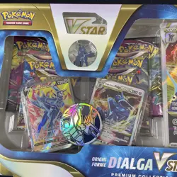 Pokemon TCG: Origin Forme Dialga VSTAR Premium Collection Box Sealed - Image 3