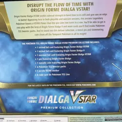 Pokemon TCG: Origin Forme Dialga VSTAR Premium Collection Box Sealed - Image 5