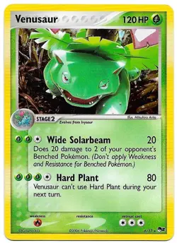 Pokemon TCG - Venusaur #6/17 - Holo - POP Series 2 - LP - Image 1