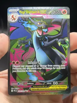 Pokemon Mega Charizard X ex 109/094 Phantasmal Flames Ultra Rare Full Art NM - Image 3