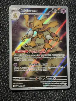 Alakazam 009 Mega Evolutions Black Star Promo Pokemon TCG - NM/Mint - Image 1