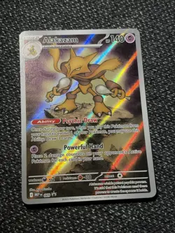 Alakazam 009 Mega Evolutions Black Star Promo Pokemon TCG - NM/Mint - Image 2