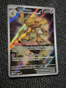 Alakazam 009 Mega Evolutions Black Star Promo Pokemon TCG - NM/Mint - Image 3