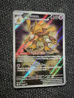 Alakazam 009 Mega Evolutions Black Star Promo Pokemon TCG - NM/Mint - Image 4