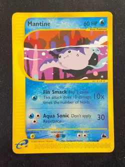 Mantine - 77/144 Skyridge (Pokemon) Non Holo - LP - Image 1