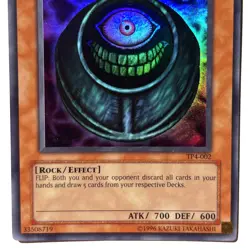 Morphing Jar NM/VLP Super Rare TP4-002 Yu-Gi-Oh! TCG See Photos - Image 4