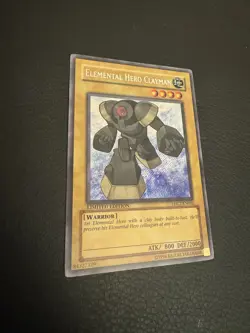 Elemental Hero Clayman - Secret Rare - EHC2-EN002 - Limited Edition LP - Image 4