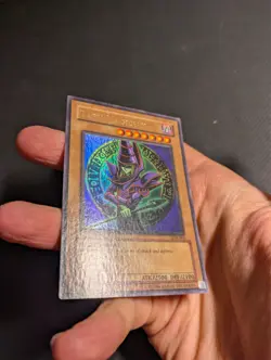 Yugioh Dark Magician LOB-005 Ultra Rare WAVY! - Image 5