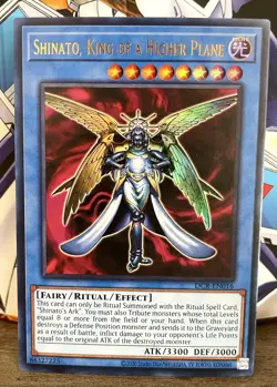 Yu-Gi-Oh! Dark Crisis (25th Anniversary) Shinato, King of a Higher Plane DCR-016 - Image 1