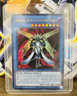 Yu-Gi-Oh! Dark Crisis (25th Anniversary) Shinato, King of a Higher Plane DCR-016 - Image 3