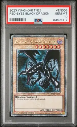 Red-eyes Black Dragon TN23-EN003 QCR 2023 Yugioh PSA 10 - Image 1