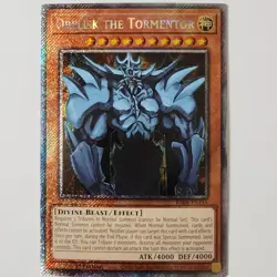 Obelisk the Tormentor - RA04-EN116 - NM - Platinum Secret Rare - 1st ed - Yugioh - Image 1