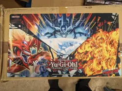 2022 New York Comic Con Exclusive Egyptian Gods Yu-Gi-Oh Play Game Mat Sealed - Image 1