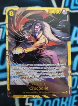 Crocodile OP14-120 (SEC) - The Azure Seas Seven - One Piece TCG - English - Image 1